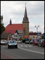 Widok na kościół parafialny od strony ulicy Kilińskiego (24.VIII.2003)